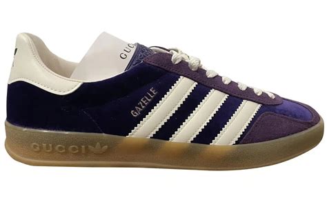 purple gucci gazelle|Gucci gazelle purple velvet.